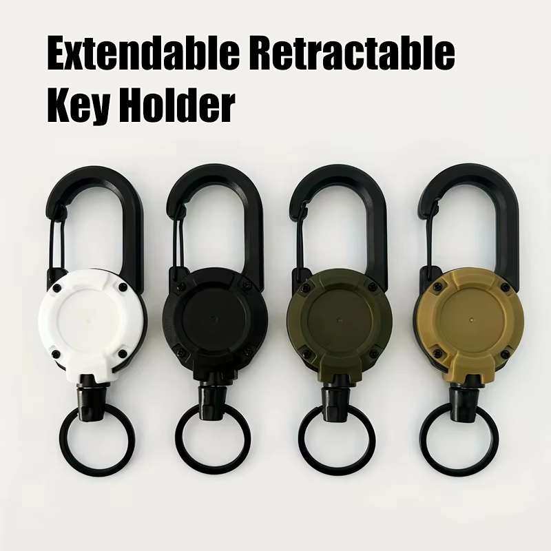 Reel Bag - Extendable Retractable Key Holder Reel Heavy