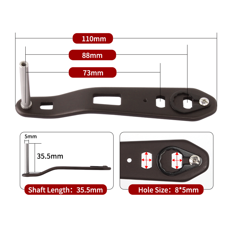 Ruke Alloy Fishing Reel Handle - огляд і ціна Trolling Reel