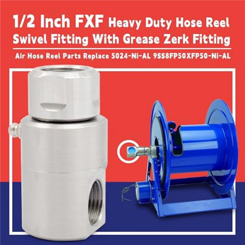AT19-6Pcs 1/2In Hose Reel Swiv - огляд і ціна Reel Grease