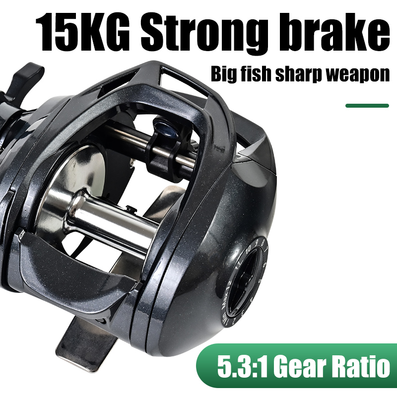 Wide Body, Large Capacity, Lon - огляд і ціна Trolling Reel