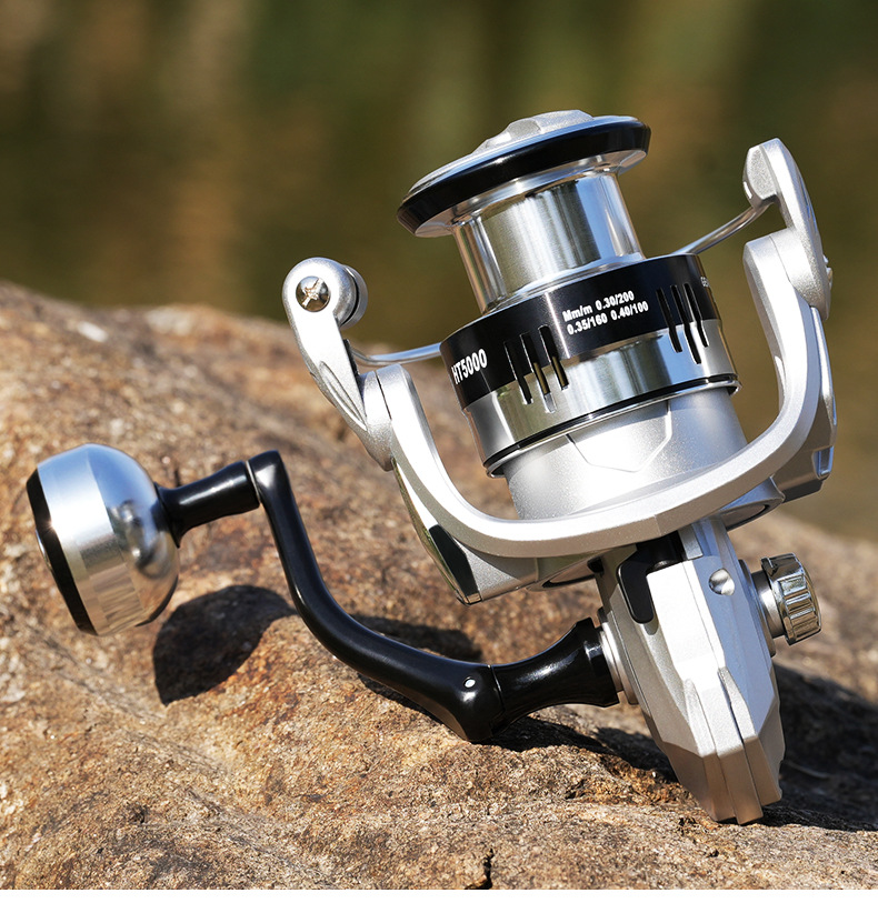 Silver Fishing Reel Spinning U - огляд і ціна Trolling Reel
